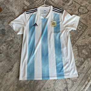 Adidas Climalite Argentina Soccer Jersey - large